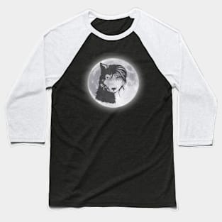 Wolf Trapped in Human Lover of Wolves Gifts Baseball T-Shirt